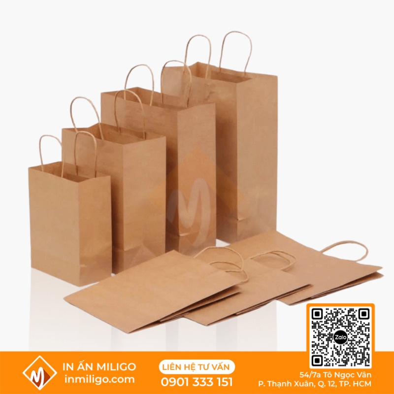 in túi giấy cho shop thời trang