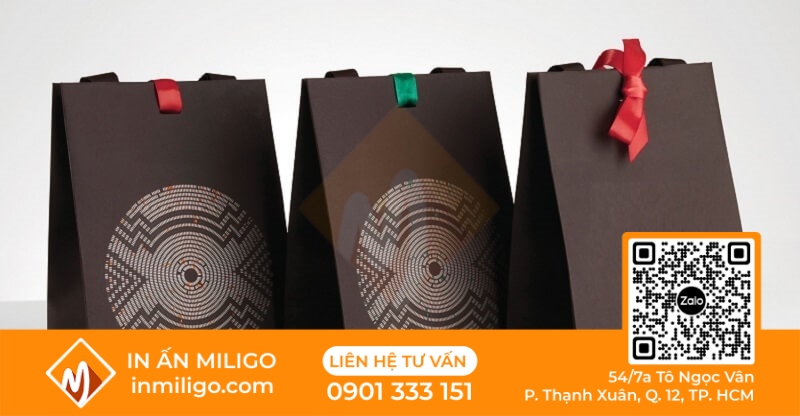 in túi giấy cho shop thời trang