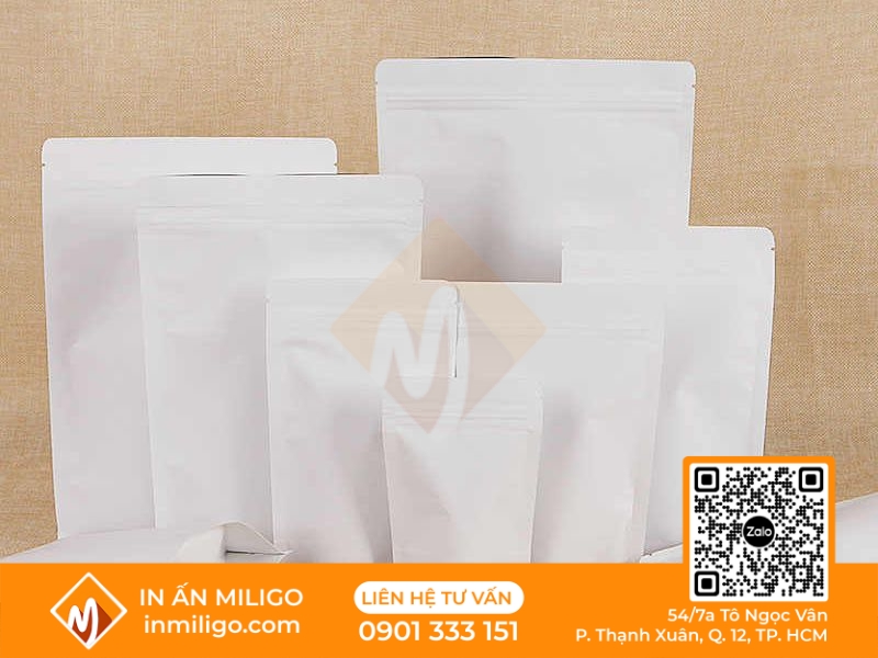 in túi giấy đựng thực phẩm