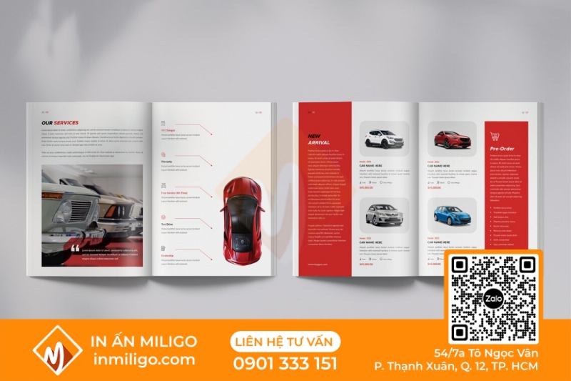 in catalogue ô tô