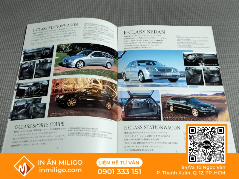 in catalogue ô tô