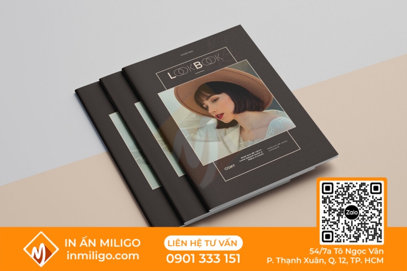 in catalogue thời trang