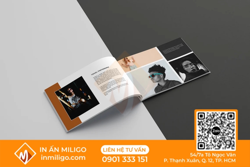in catalogue thời trang