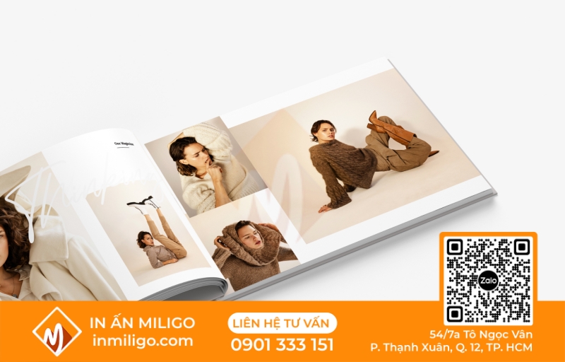 in catalogue thời trang