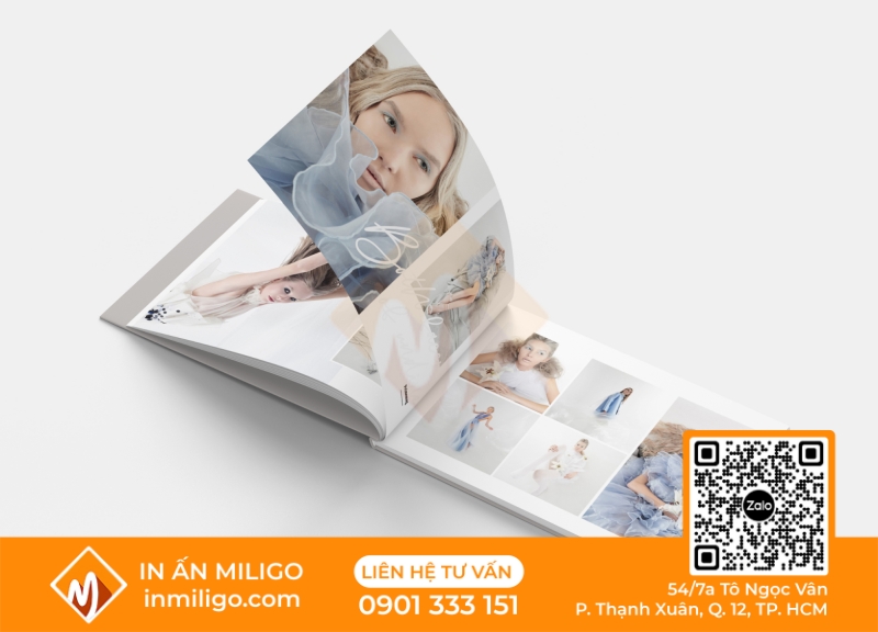 in catalogue thời trang