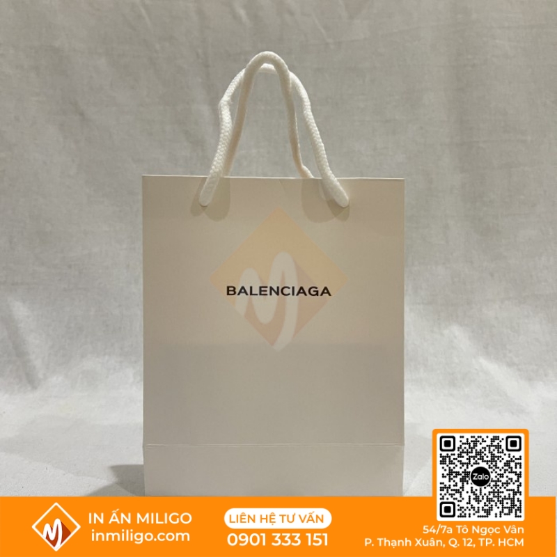 túi giấy Balenciaga