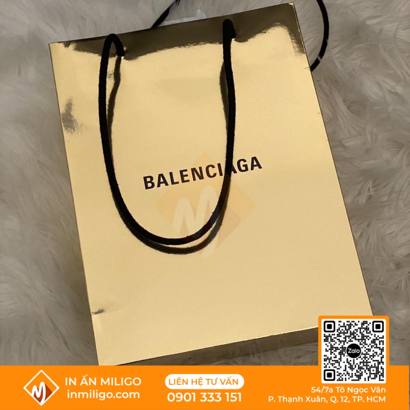 túi giấy Balenciaga