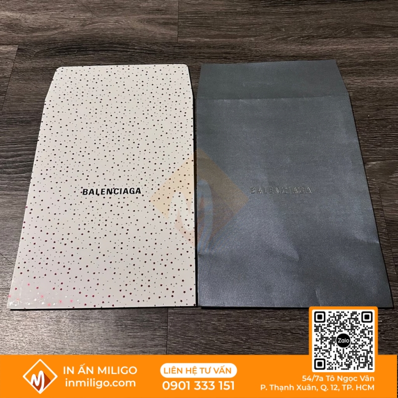 túi giấy Balenciaga