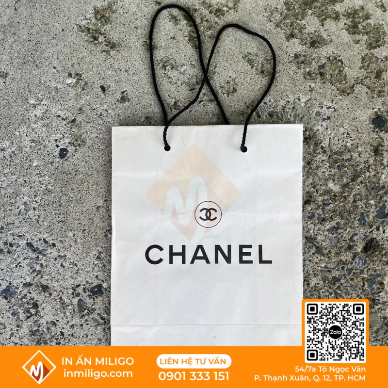 Túi Giấy Chanel