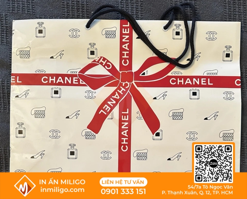 Túi Giấy Chanel