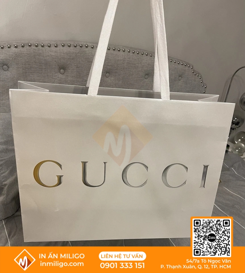 Túi giấy Gucci