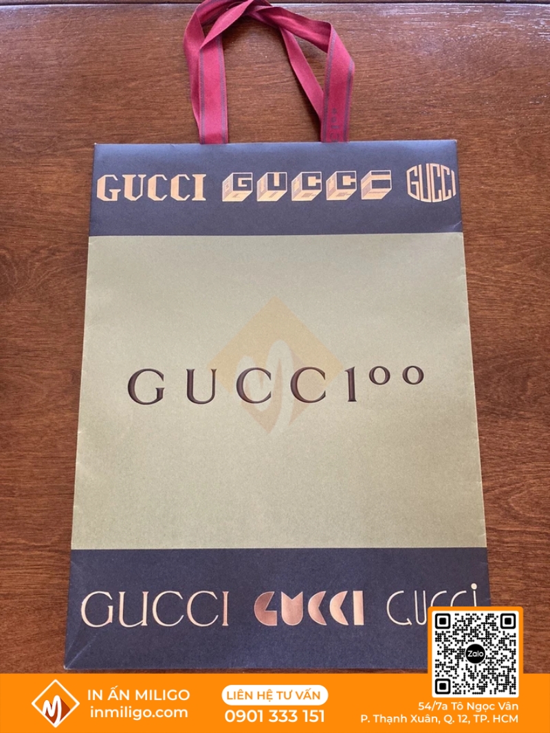 Túi giấy Gucci
