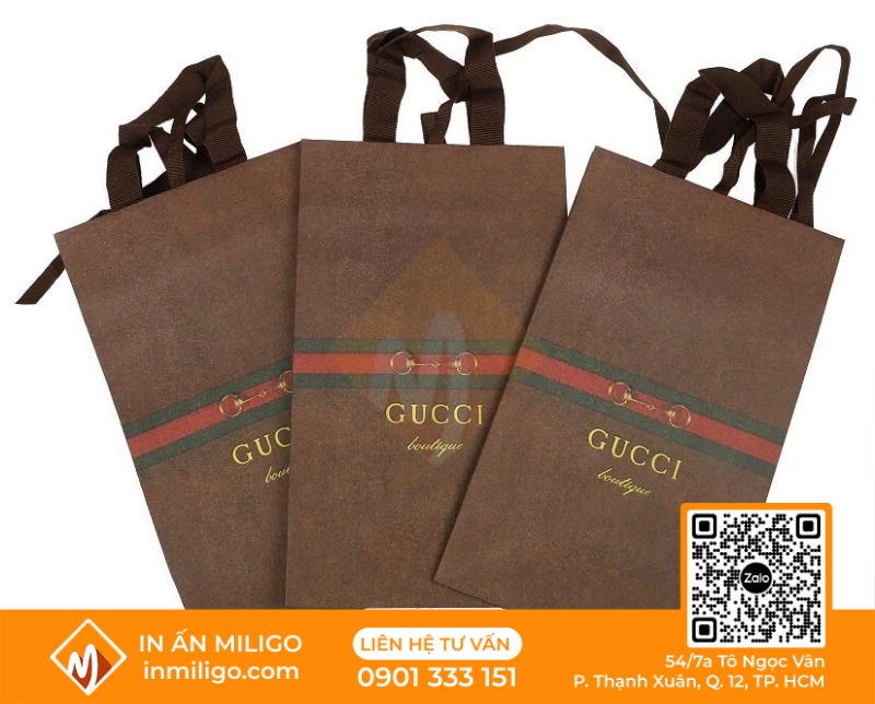 Túi giấy Gucci