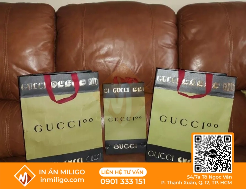 Túi giấy Gucci