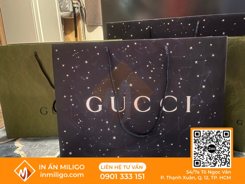 Túi giấy Gucci