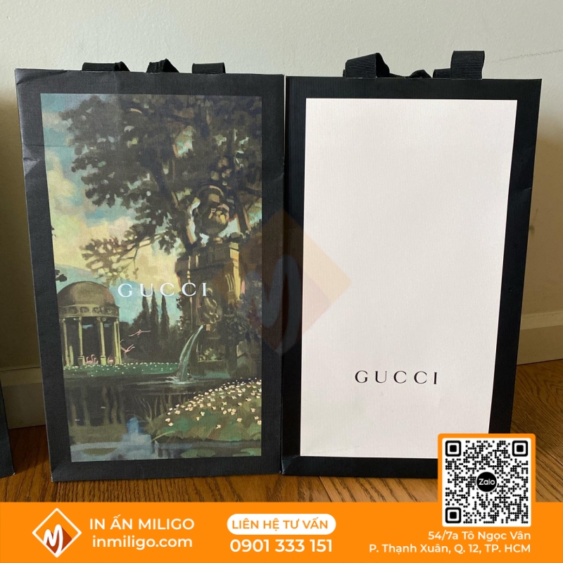 Túi giấy Gucci