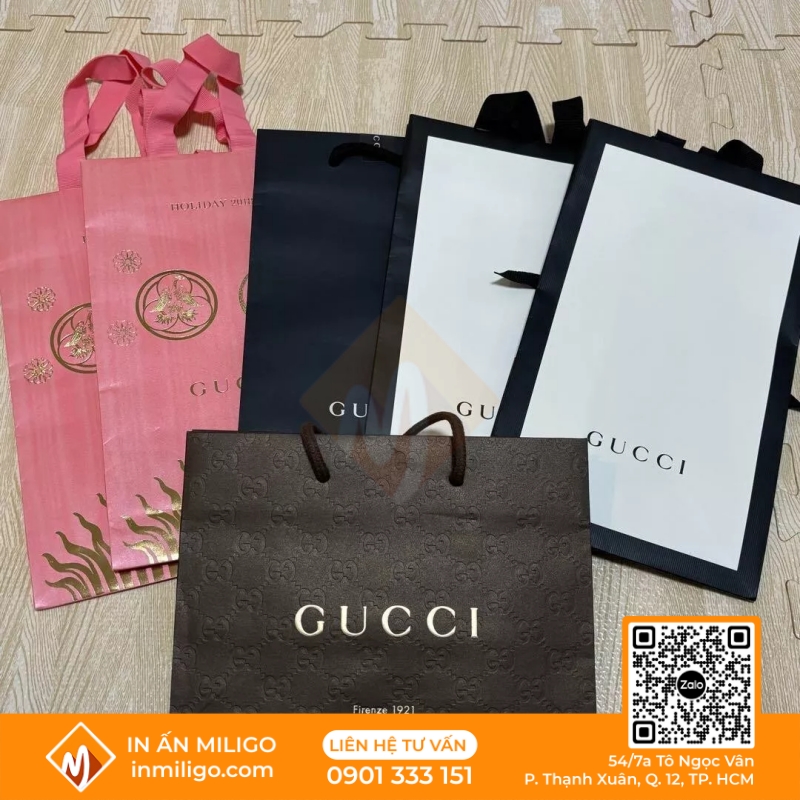 Túi giấy Gucci