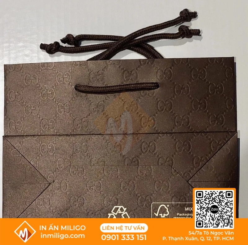 Túi giấy Gucci