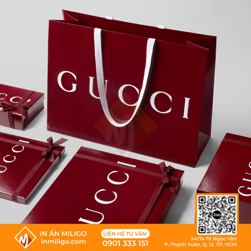 Túi giấy Gucci