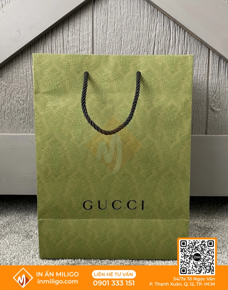Túi giấy Gucci