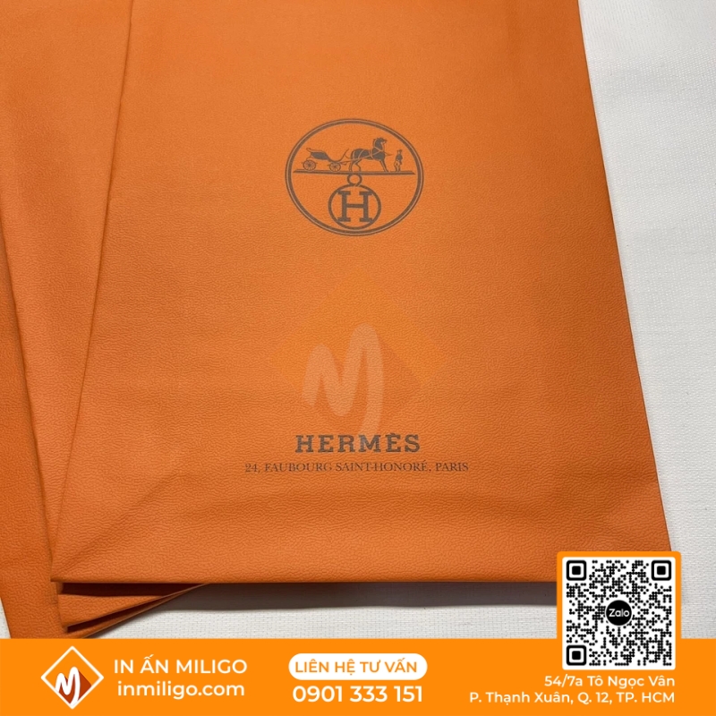 Túi Giấy Hermes