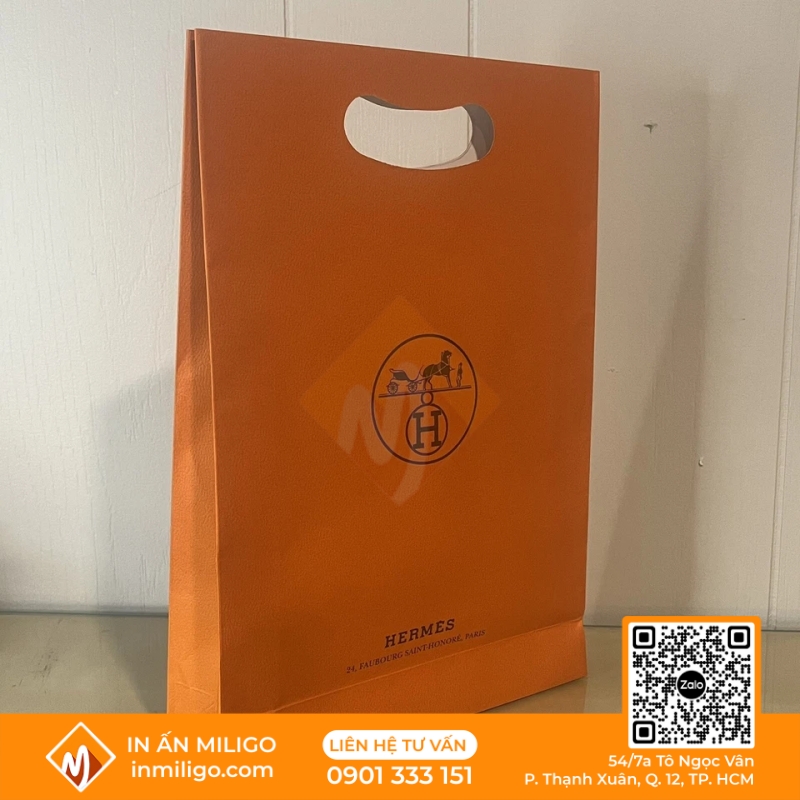 Túi Giấy Hermes