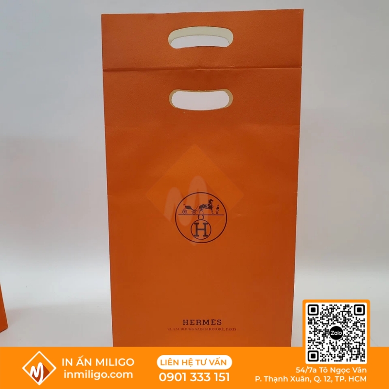 Túi Giấy Hermes