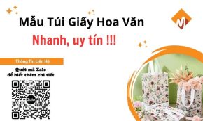 Túi giấy hoa văn