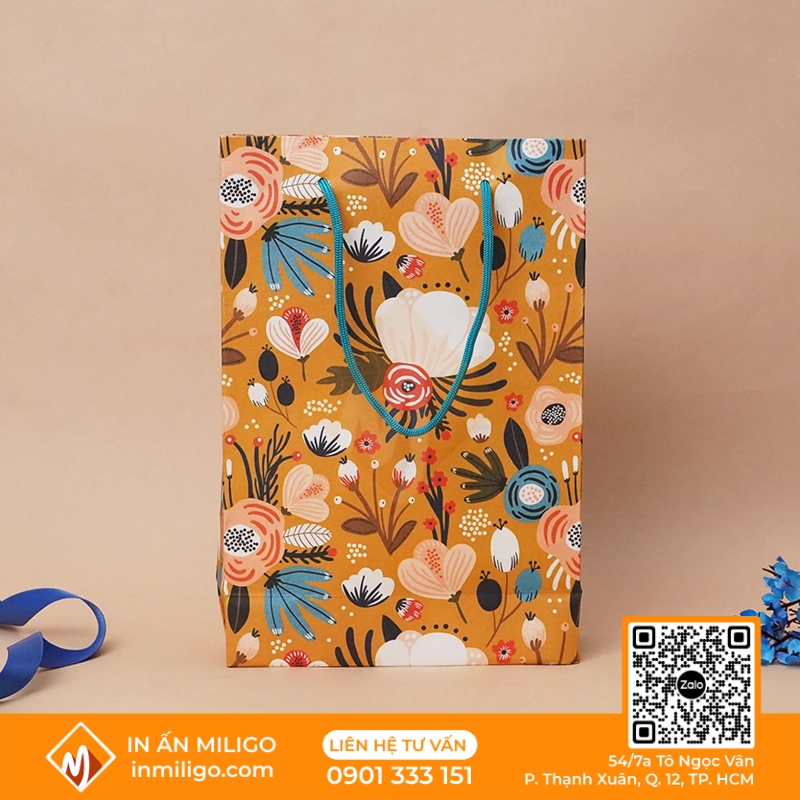 Túi giấy hoa văn