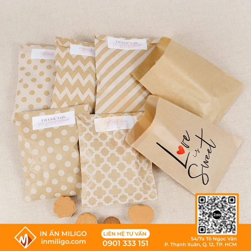 Túi giấy hoa văn