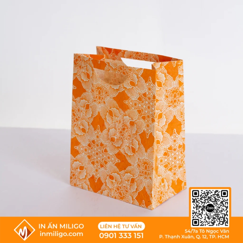 Túi giấy hoa văn