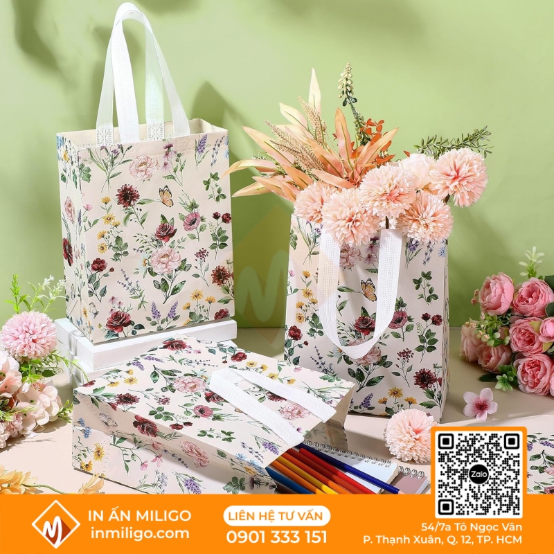 Túi giấy hoa văn