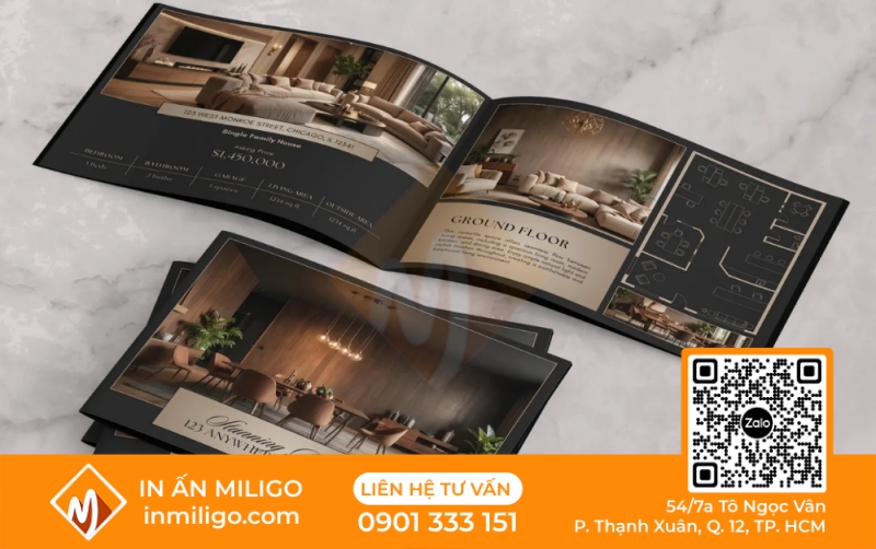 in catalogue bất động sản