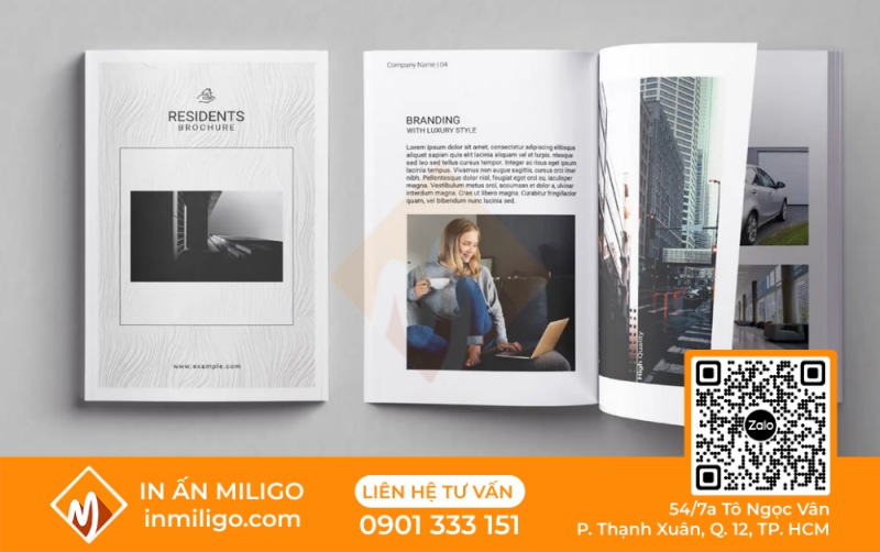 in catalogue bất động sản