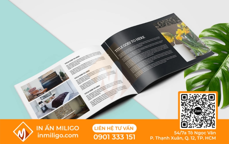 in catalogue bất động sản