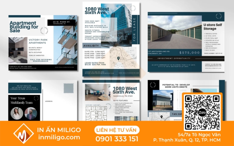 in catalogue bất động sản