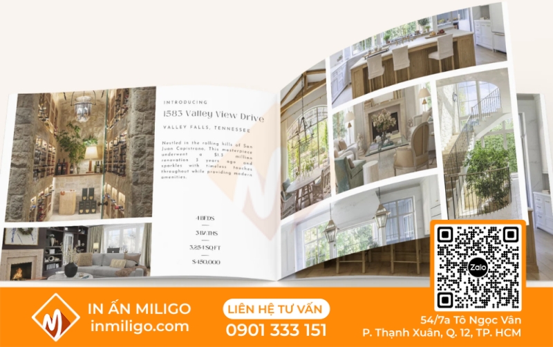 in catalogue bất động sản