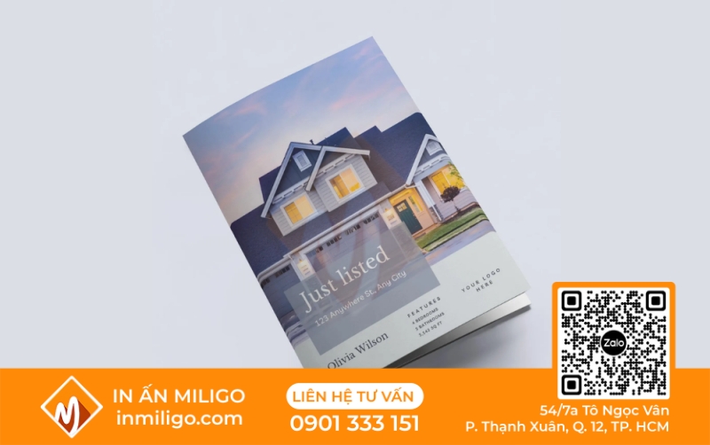 in catalogue bất động sản