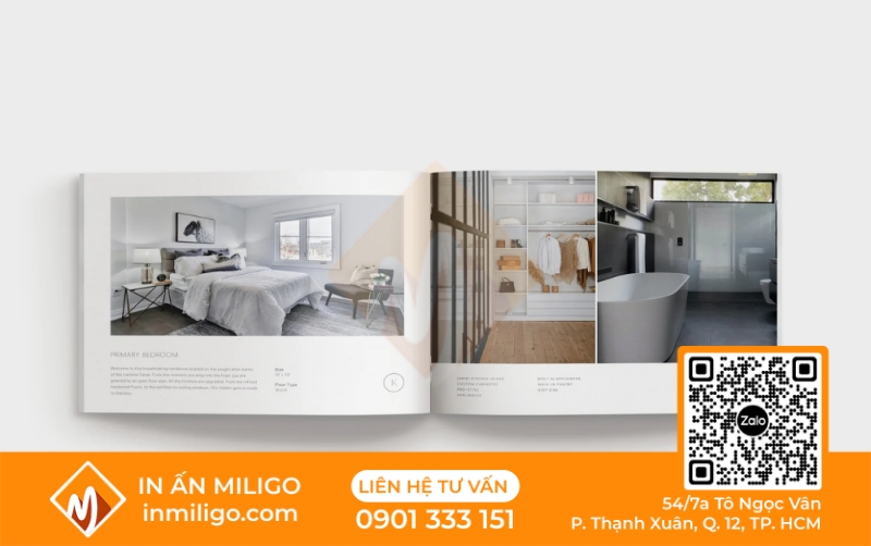 in catalogue bất động sản