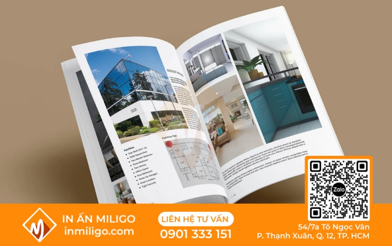 in catalogue bất động sản