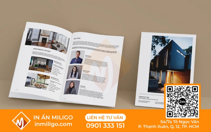in catalogue bất động sản