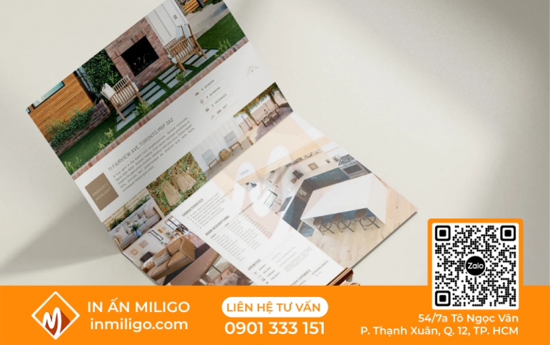 in catalogue bất động sản