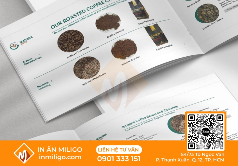in catalogue coffee