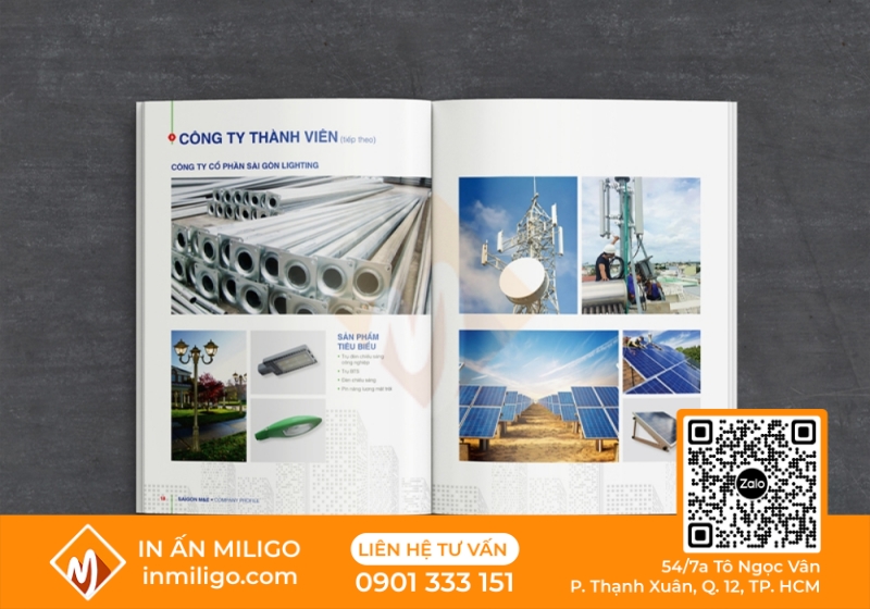 in catalogue giới thiệu công ty