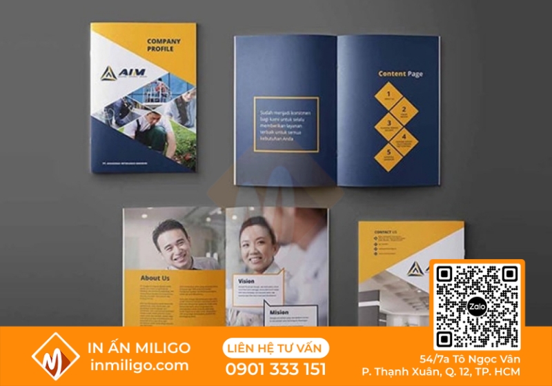 in catalogue giới thiệu công ty