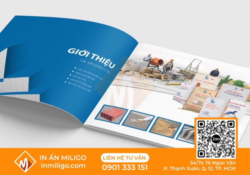 in catalogue giới thiệu công ty