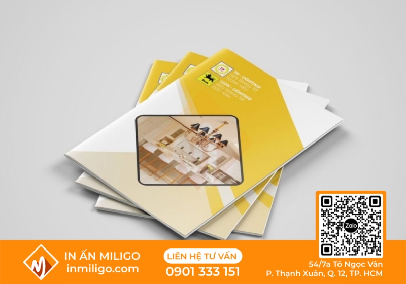 in catalogue đèn trang trí