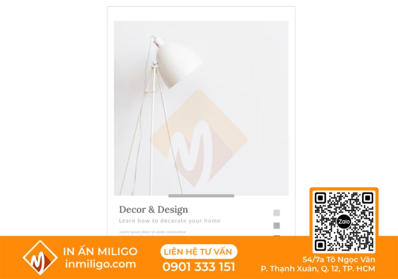 in catalogue đèn trang trí