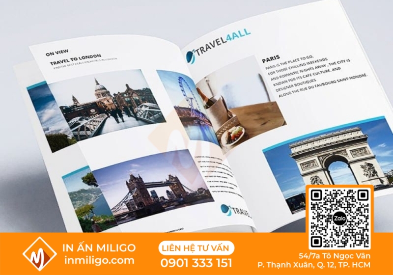in catalogue du lịch