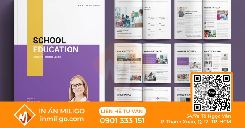 In catalogue ngành giáo dục